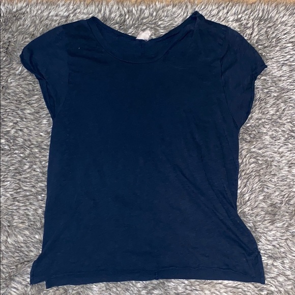 Women’s casual top with ripped collar detail - Picture 1 of 2